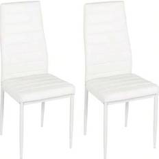 Shein Modern Faux Leather Dining Chairs Set Kitchen Chair