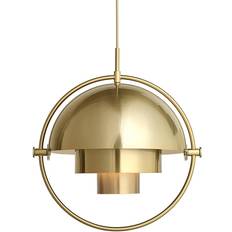 GUBI Multi-Lite Large Brass Pendel ∅ 36cm