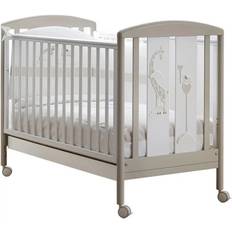 Pali Savana Cot White/Dove Grey 28.3x52"