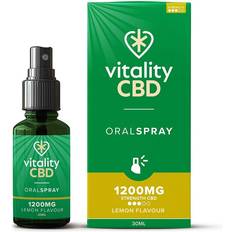 Vitality CBD Oral Spray in MCT Oil 1200mg Lemon 30ml 1 pcs