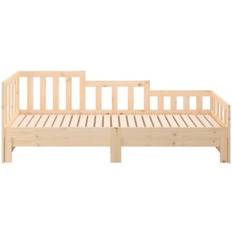 Natural - Sofa Beds Sofas vidaXL Pull Out Natural Sofa 203.5cm