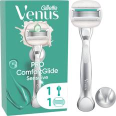 Rakhyvlar Gillette Venus Pro ComfortGlide Sensitive Razor + 1 Razor Blades