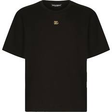 Tシャツ・カットソー GOLDEN . T-SHIRTS BLACK COTTON T-SHIRT Mens black and gold t shirts • Compare best prices »