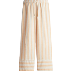 H&M Straight Drawstring Trousers - Light Orange