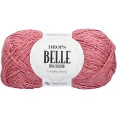 Bomull Garn Drops Design Belle Uni Colour Old Pink 120m