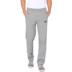 Puma Men’s ESS Logo Tr Op SRL Trousers - Medium Grey Heather