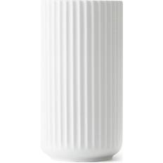 Lyngby Porcelain Matte White Vase 20cm