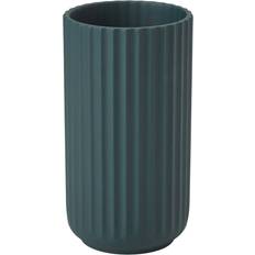 Lyngby Porcelain Matte Green Vas 20cm