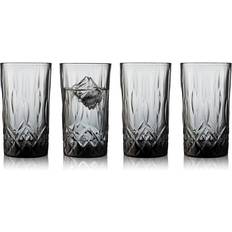 Lyngby Glas Køkkentilbehør Lyngby Glas Sorrento Highball Smoke Long Drinksglas 38cl 4stk
