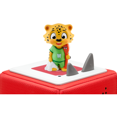Leoparder Babyleksaker Tonies Leos Tag Achtung fertig Zähneputzen!
