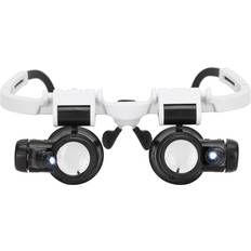 Magnifiers & Loupes KKmoon Glasses Magnifier Head Wearing LED Light