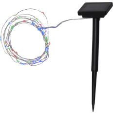 Star Trading Dew Drop Silver String Light 50 Lamps