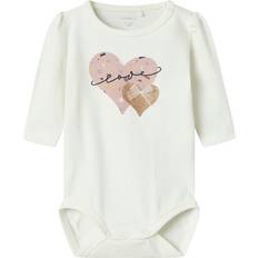 Bodys Name It Pijama Entero Body NBFKININ - Crema/Negro/Blanco