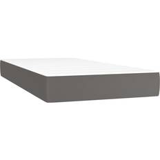 Resårmadrass 80 x 200 vidaXL Pocket Grey Resårbotten 80x200cm