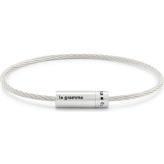 Le Gramme 7G Cable Bracelet - Silver