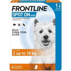 Frontline Spot On Flea and Tick Treatment For Dogs 2-10kg