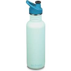 klean-kanteen Classic Sports Cap Blue Tint Vattenflaska 0.8L