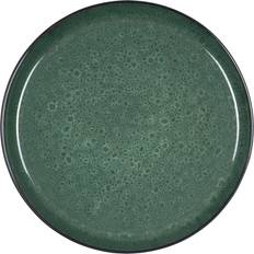 Bitz tallerken sort grøn Bitz Gastro Green Flad tallerken 27cm