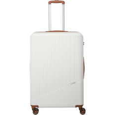 Travelite Bali 77cm - White/Cognac