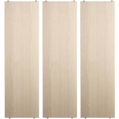 String Hyllor String System Ash Wood Hylla 3st