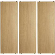 String System Oak Shelf 3pcs