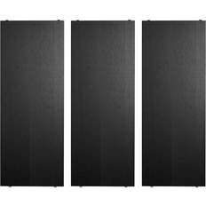 String System Black Shelf 3pcs
