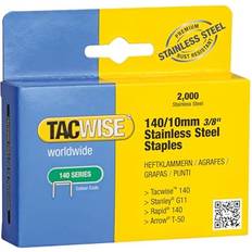 Tacwise 1217 Type 140 10mm Heavy-Duty Stainless Steel Staples Pack 2000