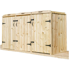 Lemon Pavilion Triple Wheelie Bin Store (Building Area )