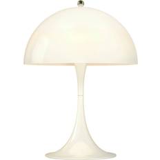 Timer Table Lamps Louis Poulsen Panthella Mini White Opal Acryl Table Lamp 33.5cm