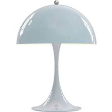 Timer Table Lamps Louis Poulsen Panthella Mini Pale Blue Table Lamp 33.5cm