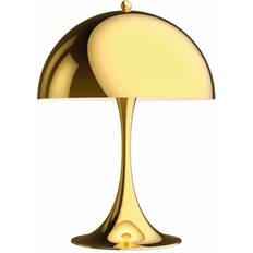 Timer Table Lamps Louis Poulsen Panthella Mini Brass Table Lamp 33.5cm