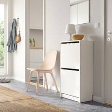IKEA Entrémøbler & Tilbehør IKEA Bissa Skoskab Med 2 Rum Hvid 49x28x93 cm Skostativ