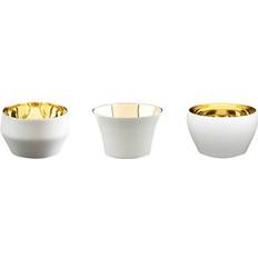 Skultuna Kin White Candle Holder 4.5cm 3pcs