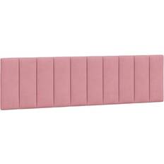 vidaXL Gavlpude 180 cm Velour Pink Sengegavl