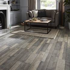 Flooring COLOURS Greige Wood Planks Oak Effect 2.158m²
