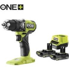 Slagboremaskine ryobi Ryobi RPD18BL-2C20S 18V 2x2 Ah Battery Charging Set