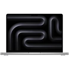 Apple 8 GB - macOS Bærbar Apple MacBook Pro,14.2-inch, M3 chip, 8-core CPU, 10-core GPU, 8GB Unified Memory, 512GB SSD Storage, Silver
