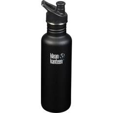 klean-kanteen Classic Sport Cap Black Drikkedunk 0.8L