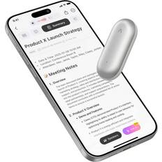 Voice Recorders & Handheld Music Recorders Plaud NotePin Memory Capsule Smart AI Voice Audio Recorder V2