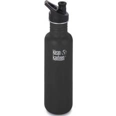 klean-kanteen Classic Sport Cap Shale Black Water Bottle 0.8L