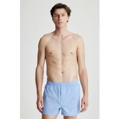 H&M Underbukser H&M 4-Pak Vævede Boxershorts - Lyseblå/Mørkeblå