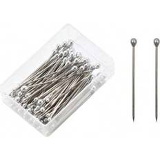 Pins & Needles on sale Shein 95pcs 0.6 x 26mm Silver Metal Plastic Tipped Pins