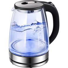2L Electric Kettle Glass Fast Boil Illuminated Portable Jug