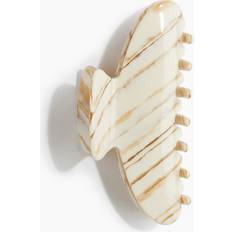 H&M Dame Lys Beige Marmoreret Hårklemme