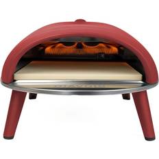 BBQs Delivita DiaVolo Gas Fired Pizza Oven Red