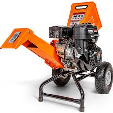 Wood Chippers on sale SuperHandy Petrol Garden Chipper Shredder Mulcher 212cc
