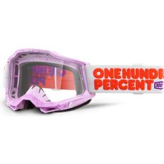 100% Accuri 2 Clear Mtb Goggles - Hundreds