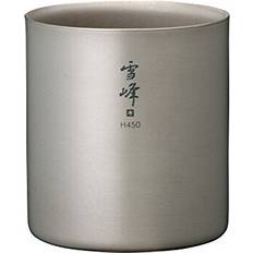 Snow Peak Titanium Double Wall Stacking H450 Cup & Mug