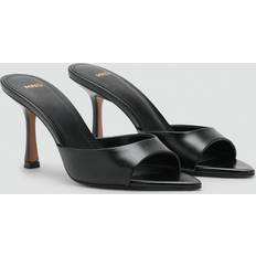 Mango Shoes Mango Pointed Heel Sandals Woman - Black