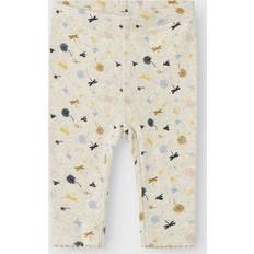 Ekologiska Strumpbyxor & Stay-ups Name It NbfKoral Peyote Melange Leggings - Beige